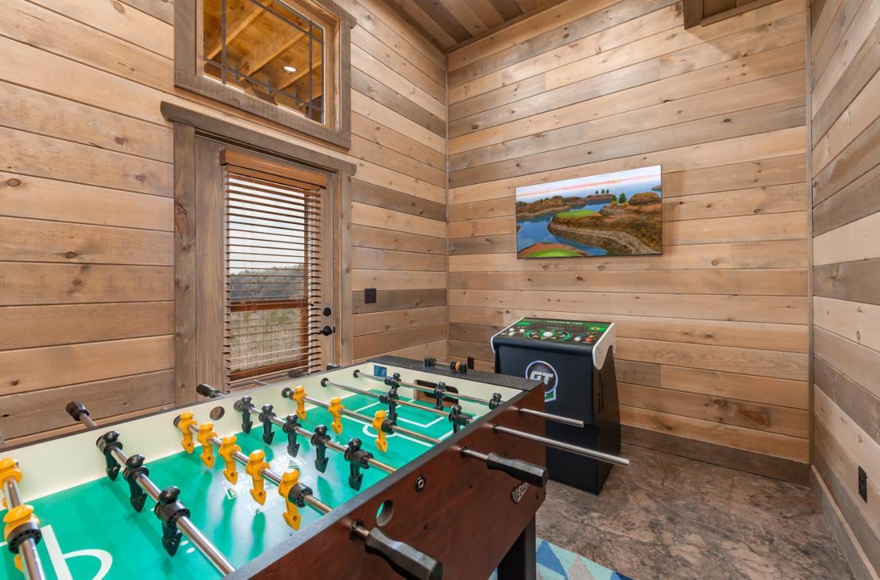 Splash Mountain Pool Hot Tub Theater Game Room Севьервилл Экстерьер фото