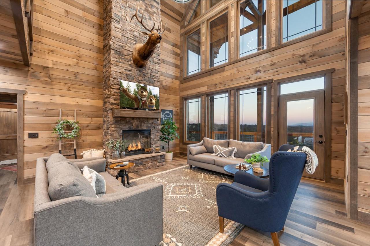 Splash Mountain Pool Hot Tub Theater Game Room Севьервилл Экстерьер фото
